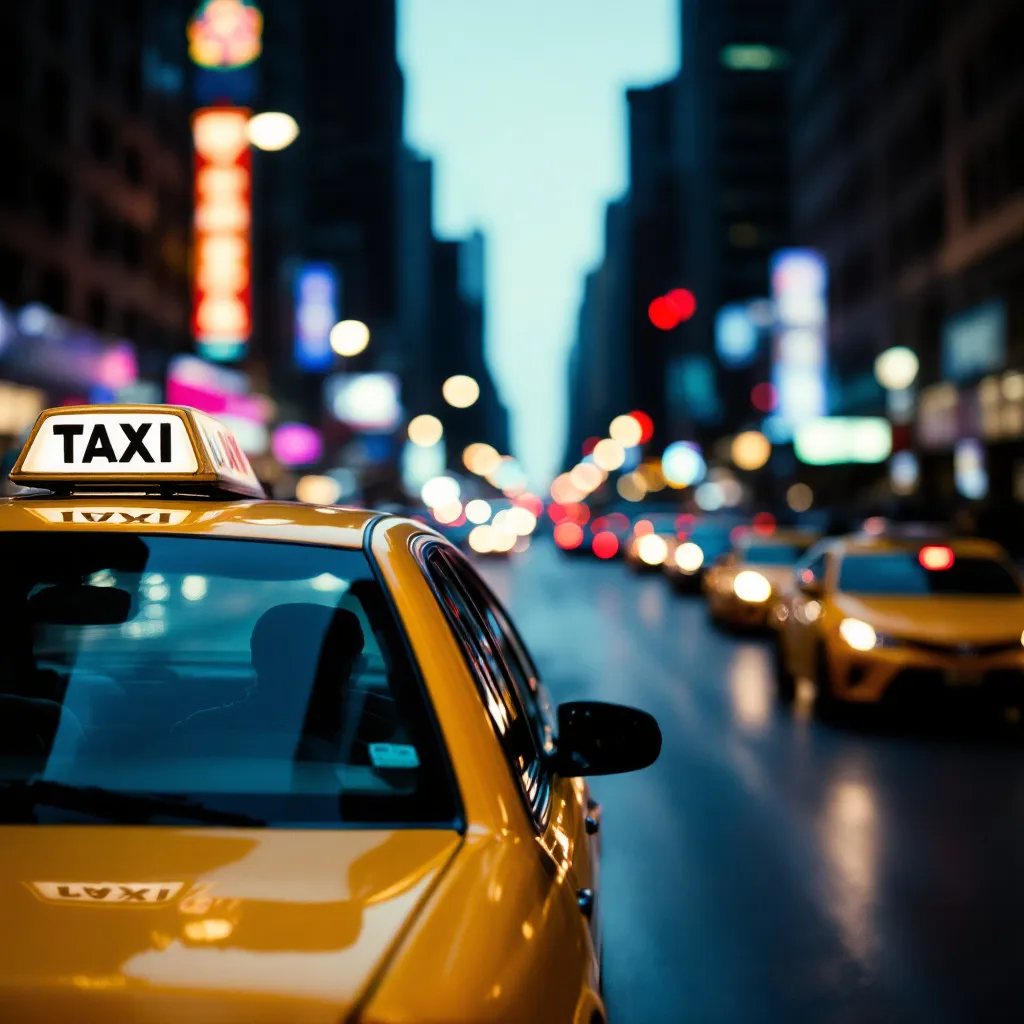 Taxi Little Tokyo Los Angeles